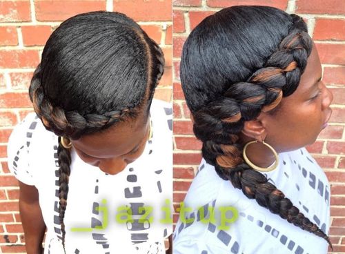 Half Up Double Wrapped Braids | MISSY SUE