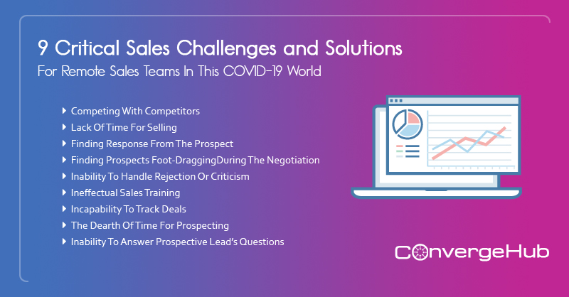 9 Critical Sales Challenges and Solutions For Remote Sales Teams In ...