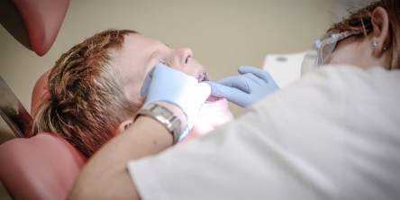 A kid's first visit to a dentist