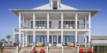 large house with swimming pool