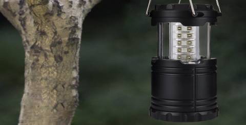 hanging camping lantern