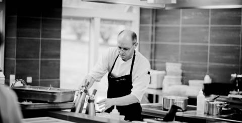 hotel kitchen